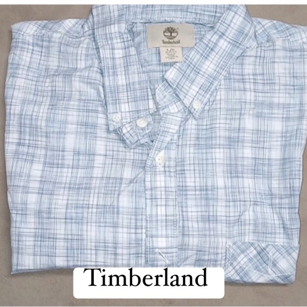 Timberland dress lshirt Size LARGE  good condition